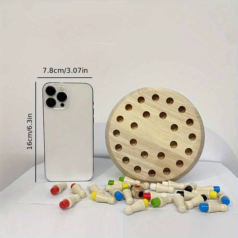 Holz Memory Spiel – Logikspass für Kinder